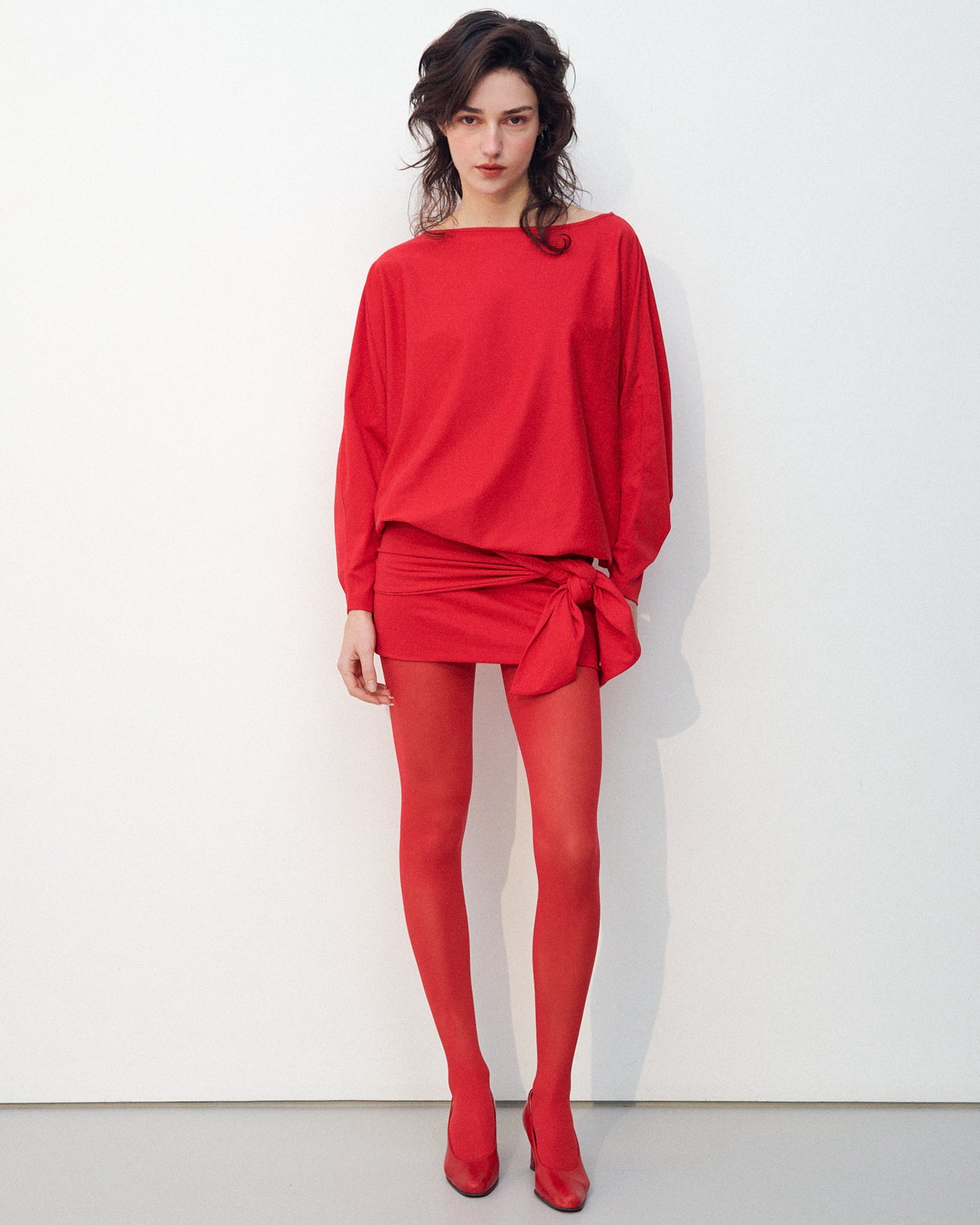 HELENA DRESS RED