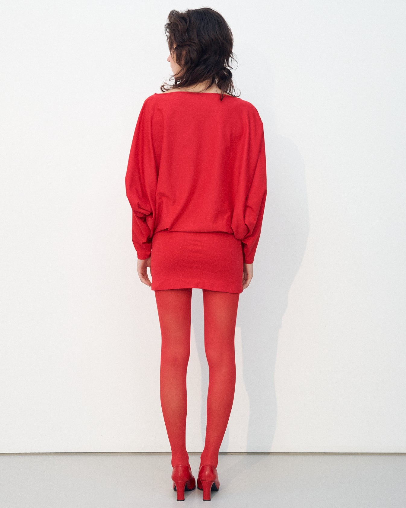 HELENA DRESS RED
