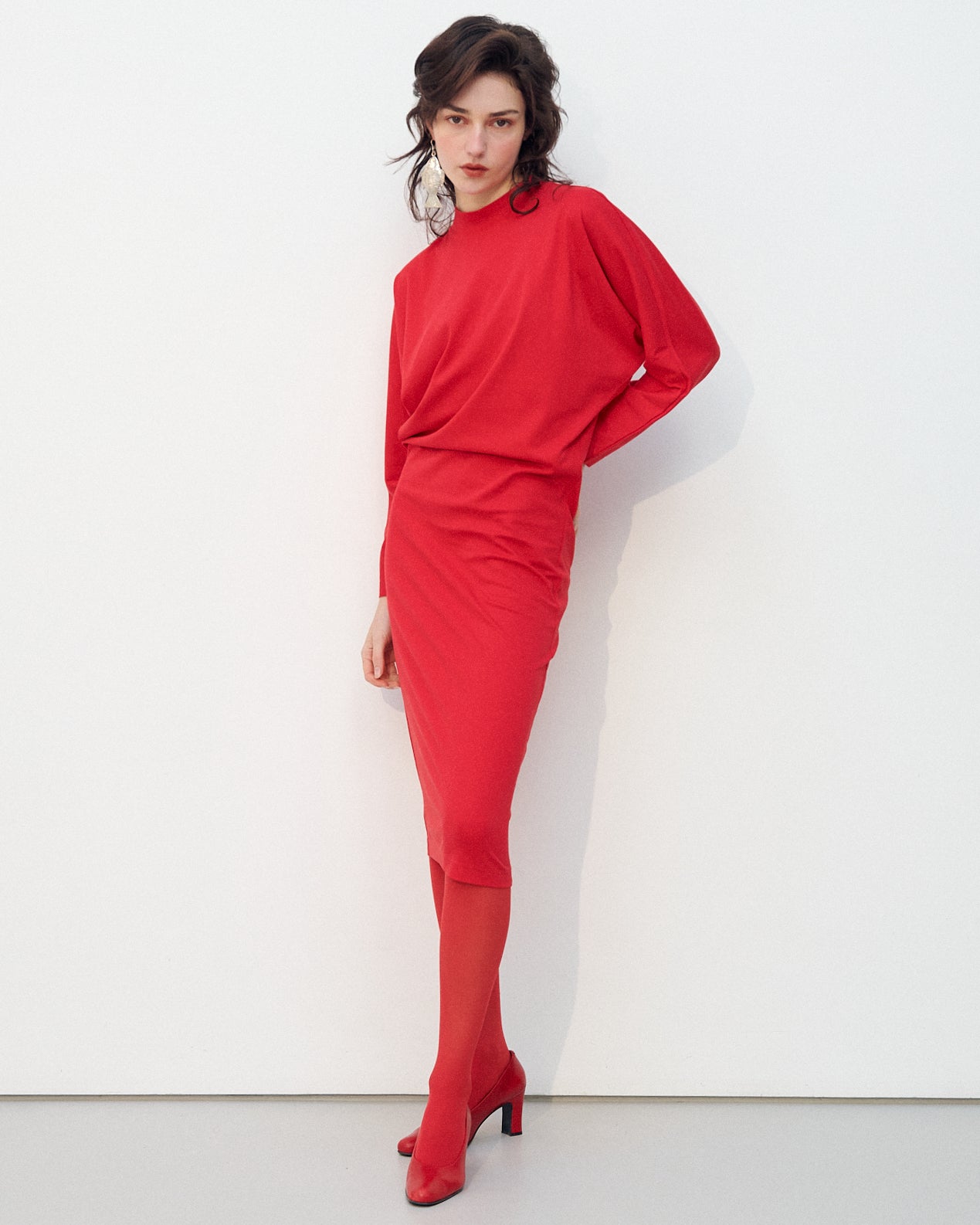 PINA DRESS RED
