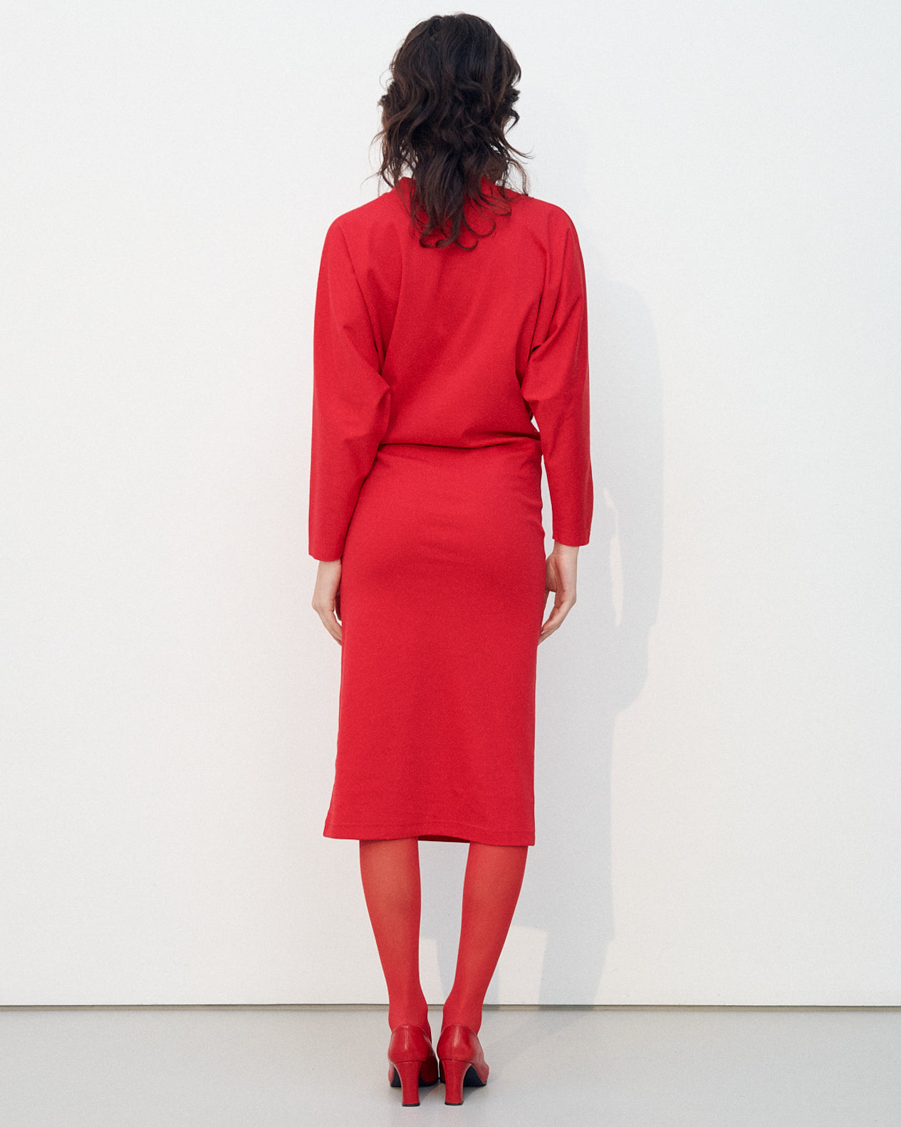 PINA DRESS RED