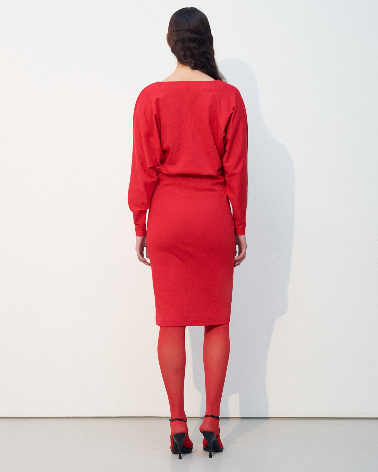 SALMA DRESS RED