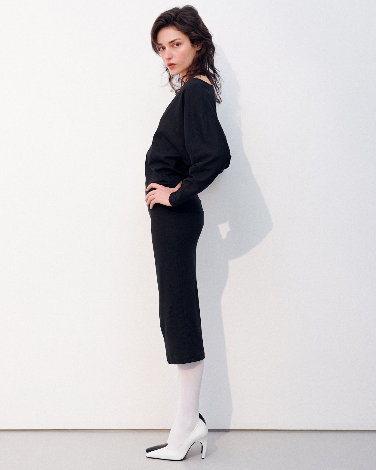 SALMA DRESS BLACK