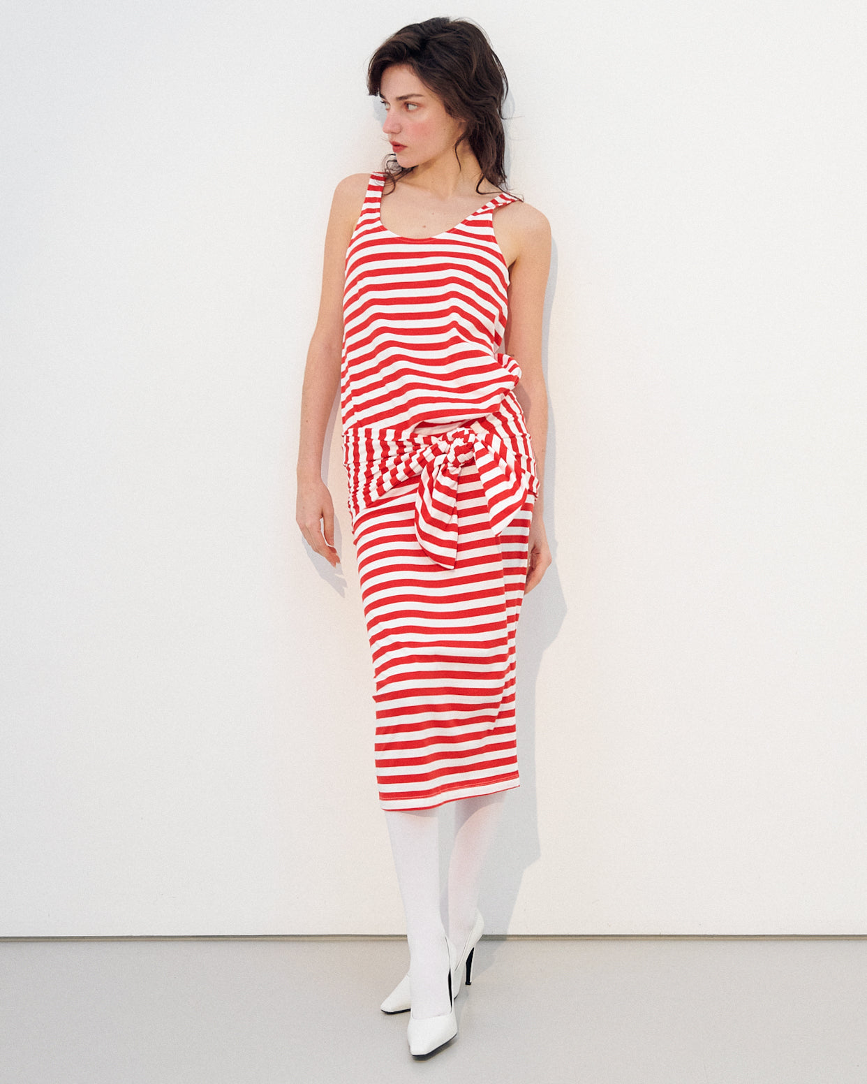 LOLA DRESS STRIPED