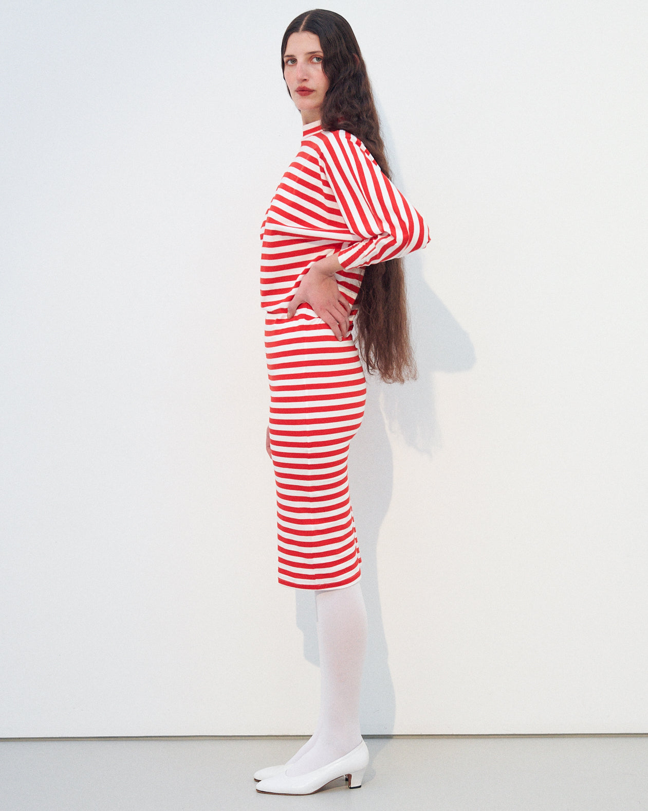 PINA DRESS STRIPPED