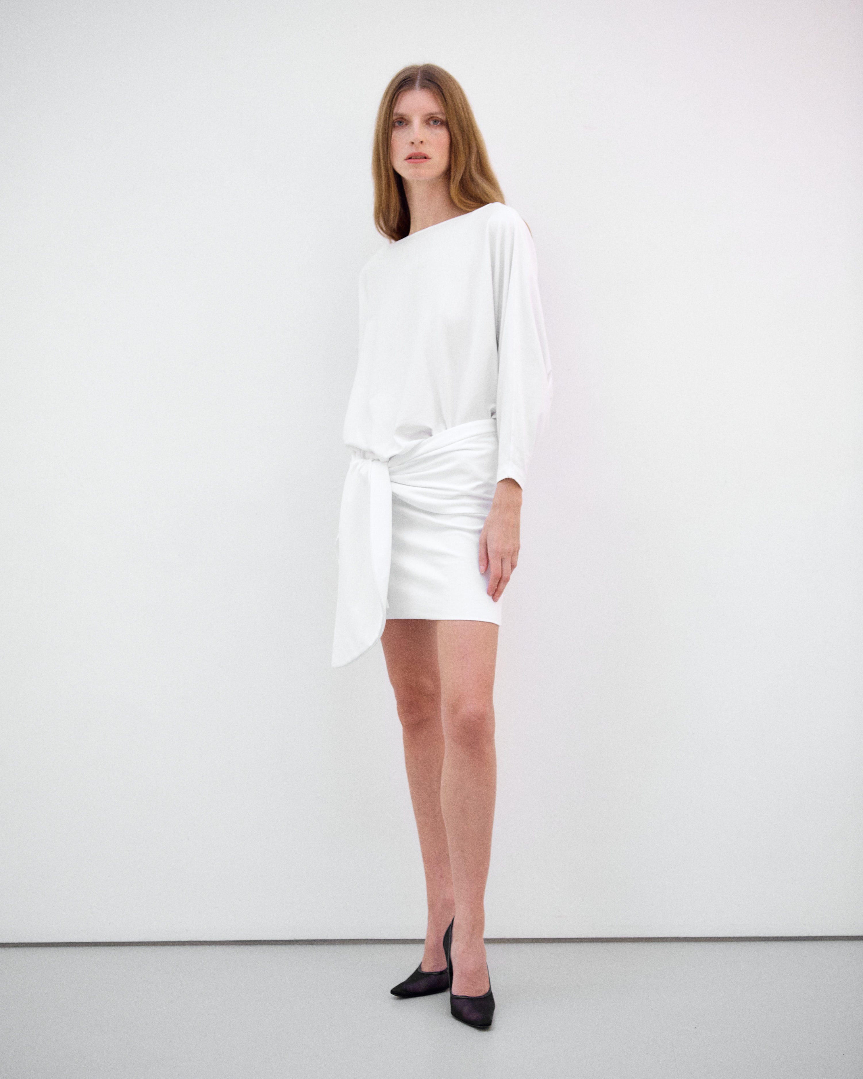 HELENA DRESS WHITE