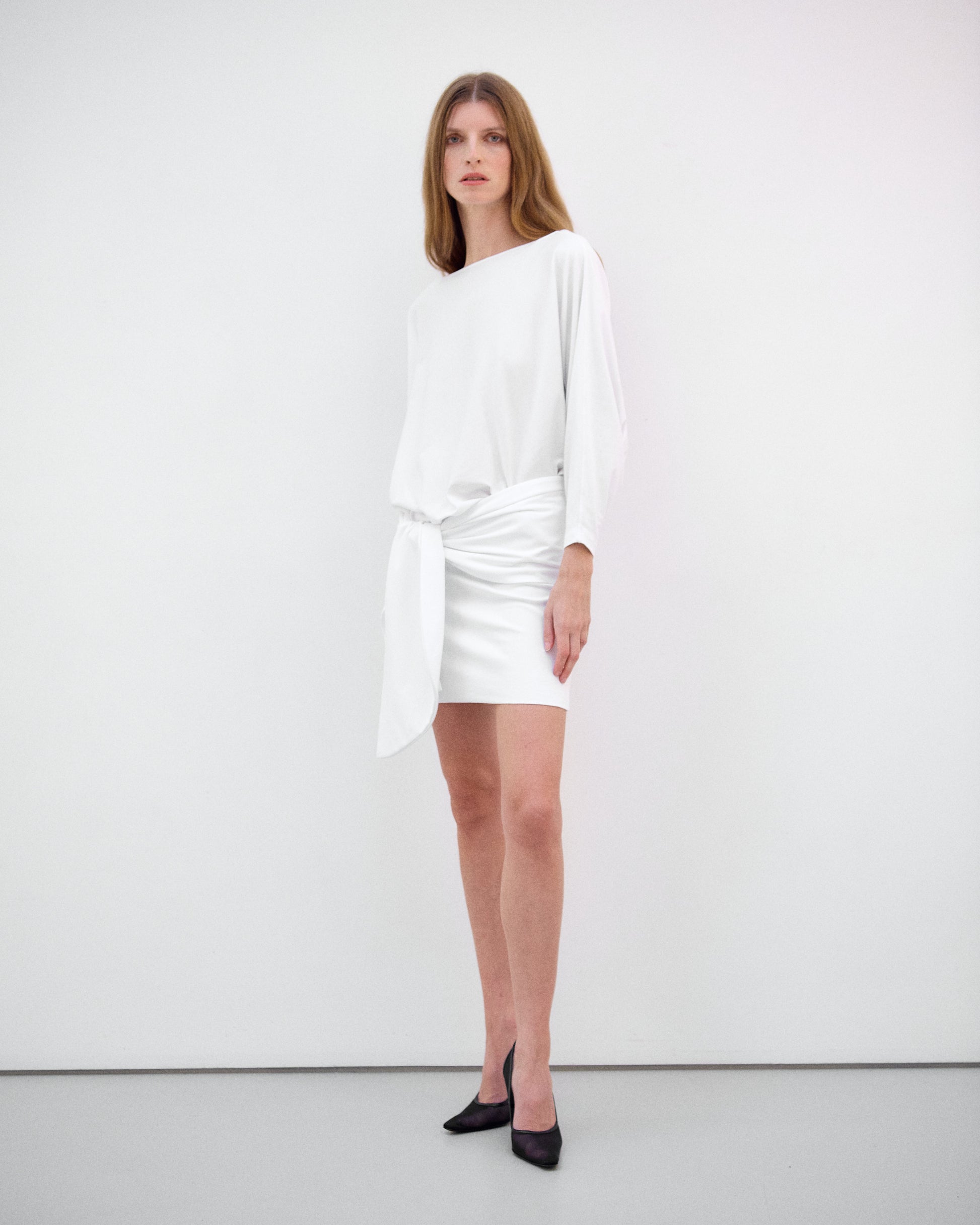 HELENA DRESS WHITE