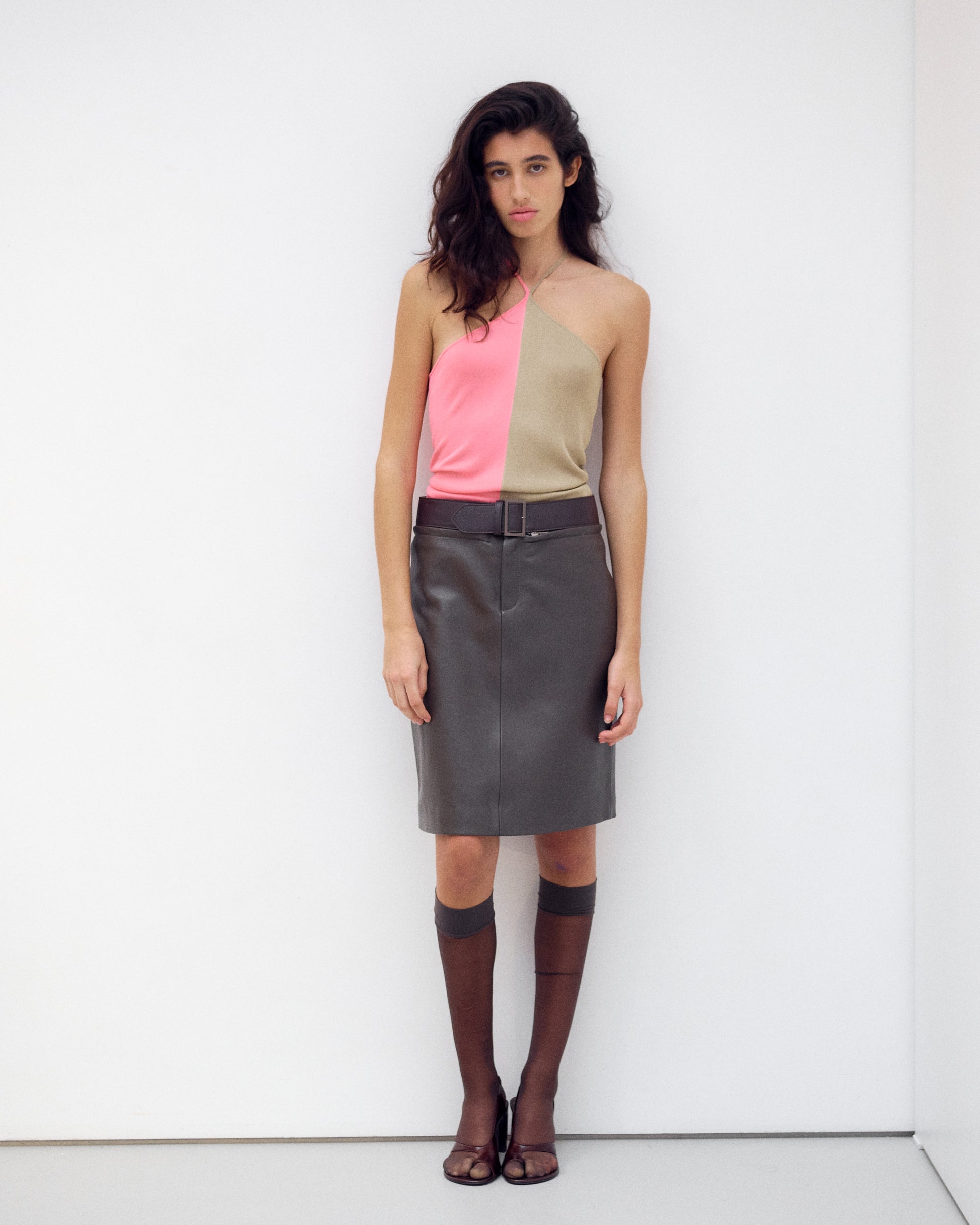 HANA TOP SAND & PINK